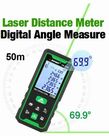 Spot-On Green Beam Laser Distance Meters/Digital Angle Measures : Digital Laser Levels