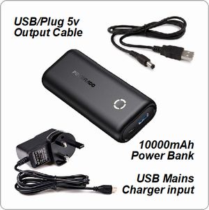 Portable Power Supply Set 5v 10000mAh Alignment Lasers