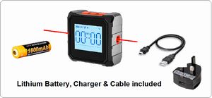 Spot-On Mini Digital Dual Laser Level 60mm 0.05° Magnetic w/backlight - Special Offer Digital Laser Levels