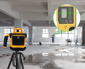 Spot-On SRL205XLS Rotary Laser Level Green HDG Horizontal & Dual Grade 600m Int/Ext Special Levelling Kit + Promotion X.Products