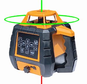 Spot-On SRL208G Rotary Laser Level Green HVP2/DG  Horizontal Vertical Plumb2 & Dual Grade Ext 500m  Set Spot-On Rotary Lasers