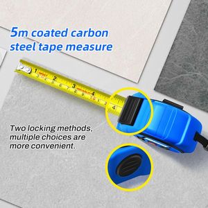 SmartTape SDLT60R Red Beam 6-in-1 Digital Laser Distance Meter 60m Roller + 5m Tape Measure + Special Promotion Offer
 Laser Tape Measures