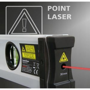 SmartLevel SDL60XP Digital Laser Spirit Level 600mm XPro 0.05° Magnetic w/Bluetooth & Voice Data [Industrial Grade] Digital Laser Levels