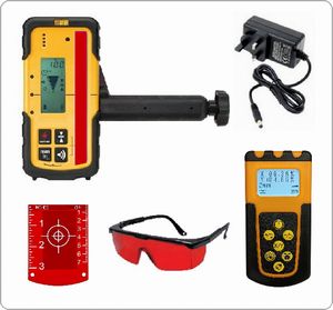 Spot-On SRL210R Rotary Laser Level HVP2/DDG Horizontal Vertical Plumb2 & Digital Dual Grade Ext 800m  Pro Set Spot-On Rotary Lasers