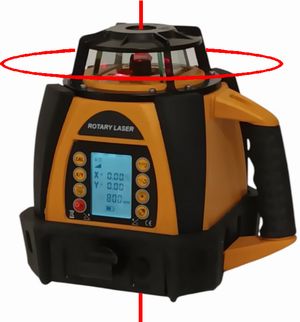 Spot-On SRL210WS Rotary Laser Level HVP2/DDG 800m Digital Dual Grade XPro Set Spot-On Rotary Lasers