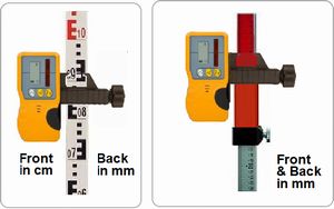 Spot-On SRL205GWS+ Rotary Laser Level Green HDG Horizontal & Dual Grade Ext/Int 600m GroundWorks Combo Set + Special 2026  Promotion Spot-On Rotary Lasers