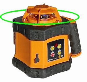 Spot-On SRL205G Rotary Laser Level Green HDG Horizontal & Dual Grade Int/Ext 600m LevelMate Set Rotary Lasers